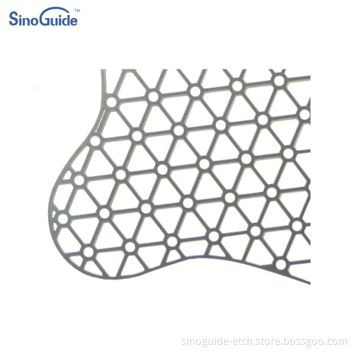 OEM High Precision Painting Photo Etched Parts Cranial Implant Mesh